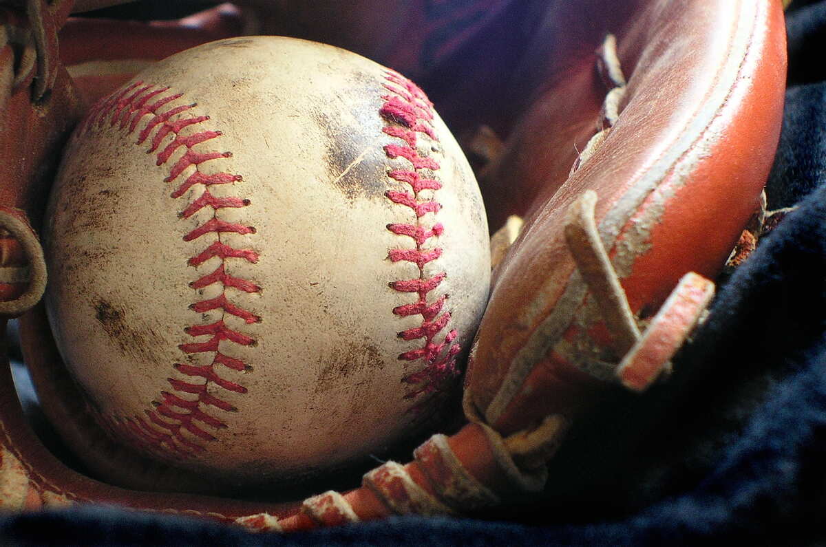 Softball and Glove