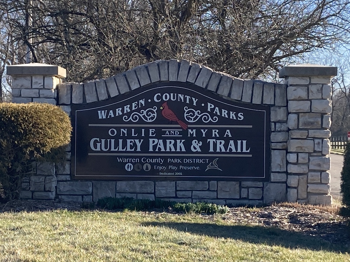 Gulley Park Entry Sign