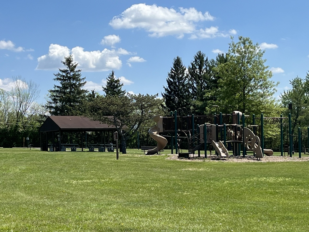 Shelter and playground